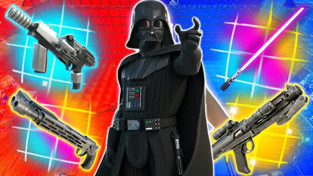 STAR WARS RVB RED VS BLUE — Fortnite Creative map cover art