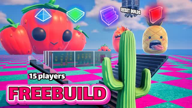 BRAINROT FREEBUILD FFA (FREE FOR ALL) — Fortnite Creative map