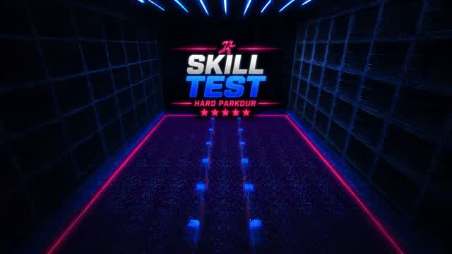 Skill Parkour — Fortnite Creative map cover art