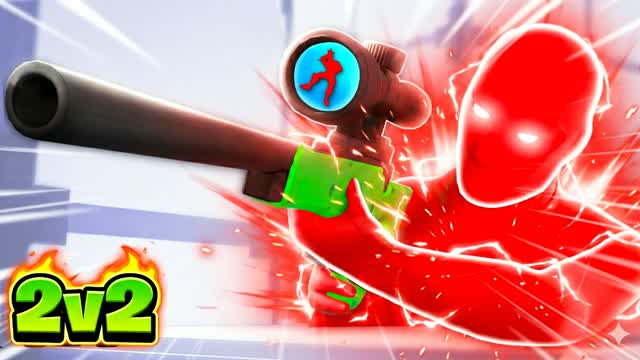 2V2 RIVALS🎯 — Fortnite Creative map cover art
