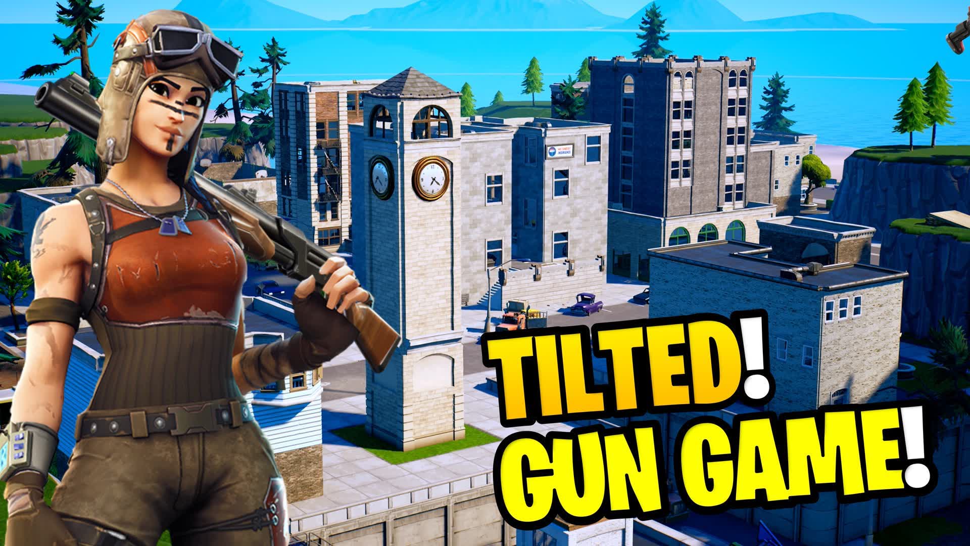 0G TILTED GUN GAME — Fortnite Creative map