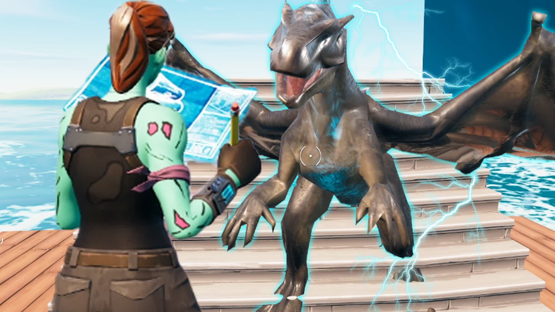 DRAGON SIMULATe 1v1 — Fortnite Creative map