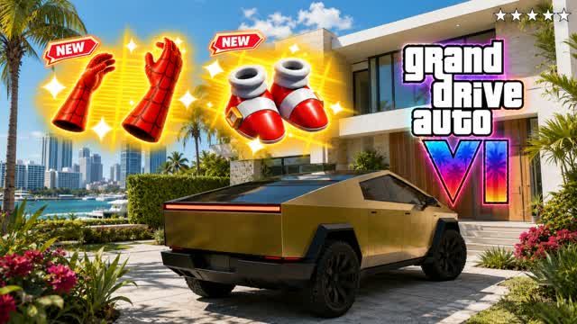 []][][GDA VI 6][[]][GRAND DRIVE AUTO VI — Fortnite Creative map