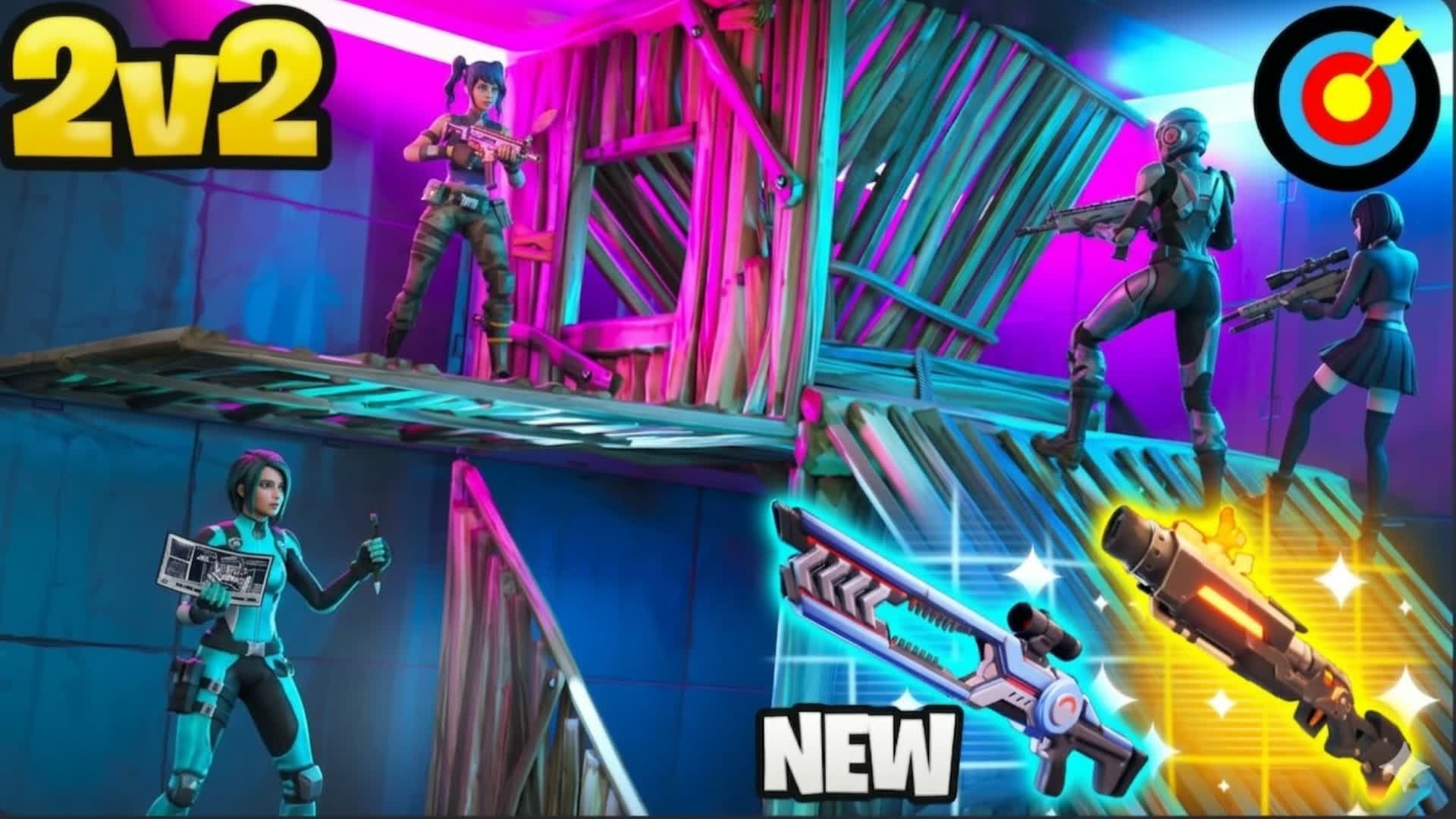 Piece control 2vs2 — Fortnite Creative map