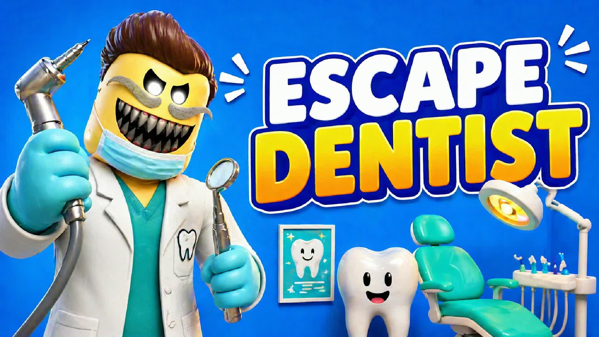ESCAPE FROM DENTIST🦷 — Fortnite Creative map