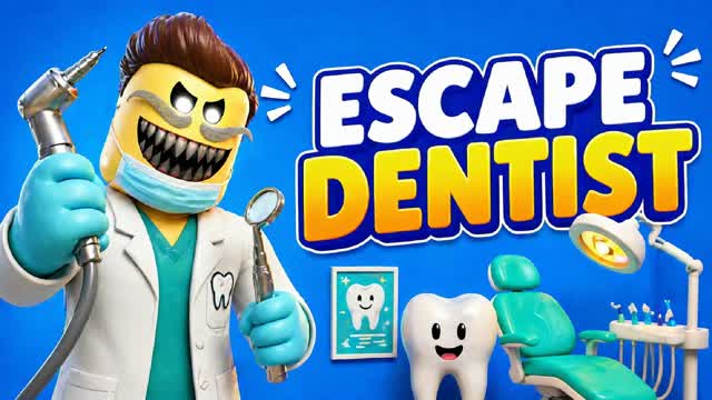ESCAPE FROM DENTIST🦷 — Fortnite Creative map