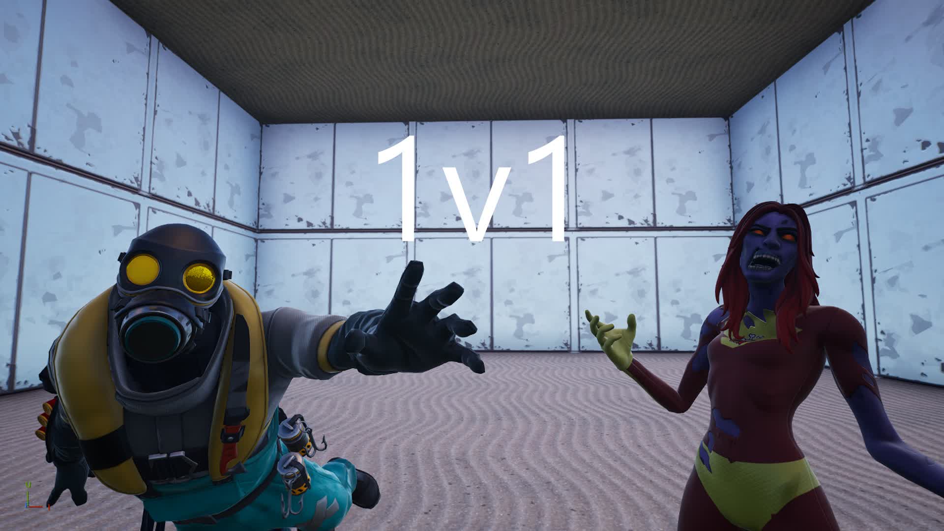 1V1 BOX FIGHT — Fortnite Creative map