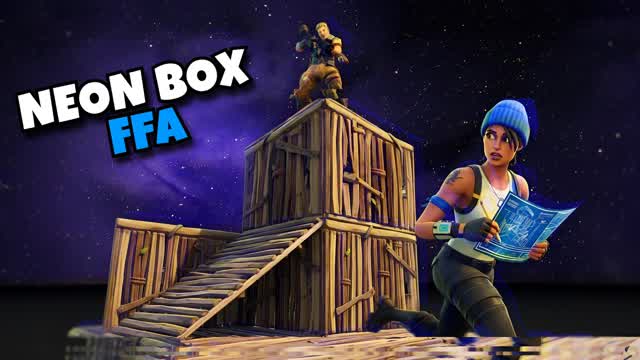 NEONBOX - FFA — Fortnite Creative map cover art