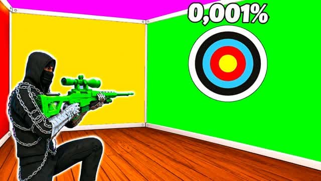 UNC EXTREME SUPER TRICKSHOT PARKOUR — Fortnite Creative map
