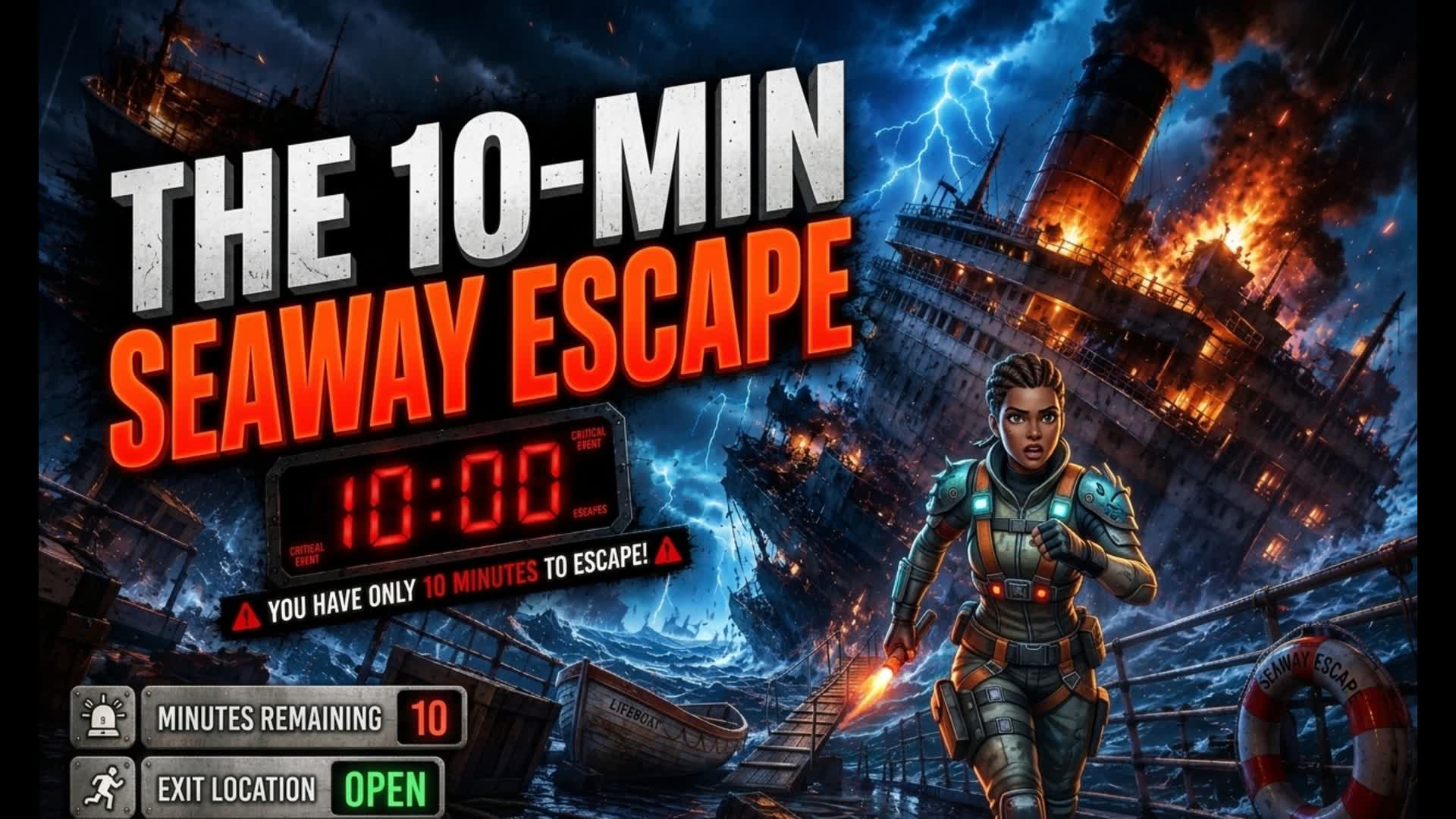 THE 10-MIN SEAWAY ESCAPE — Fortnite Creative map