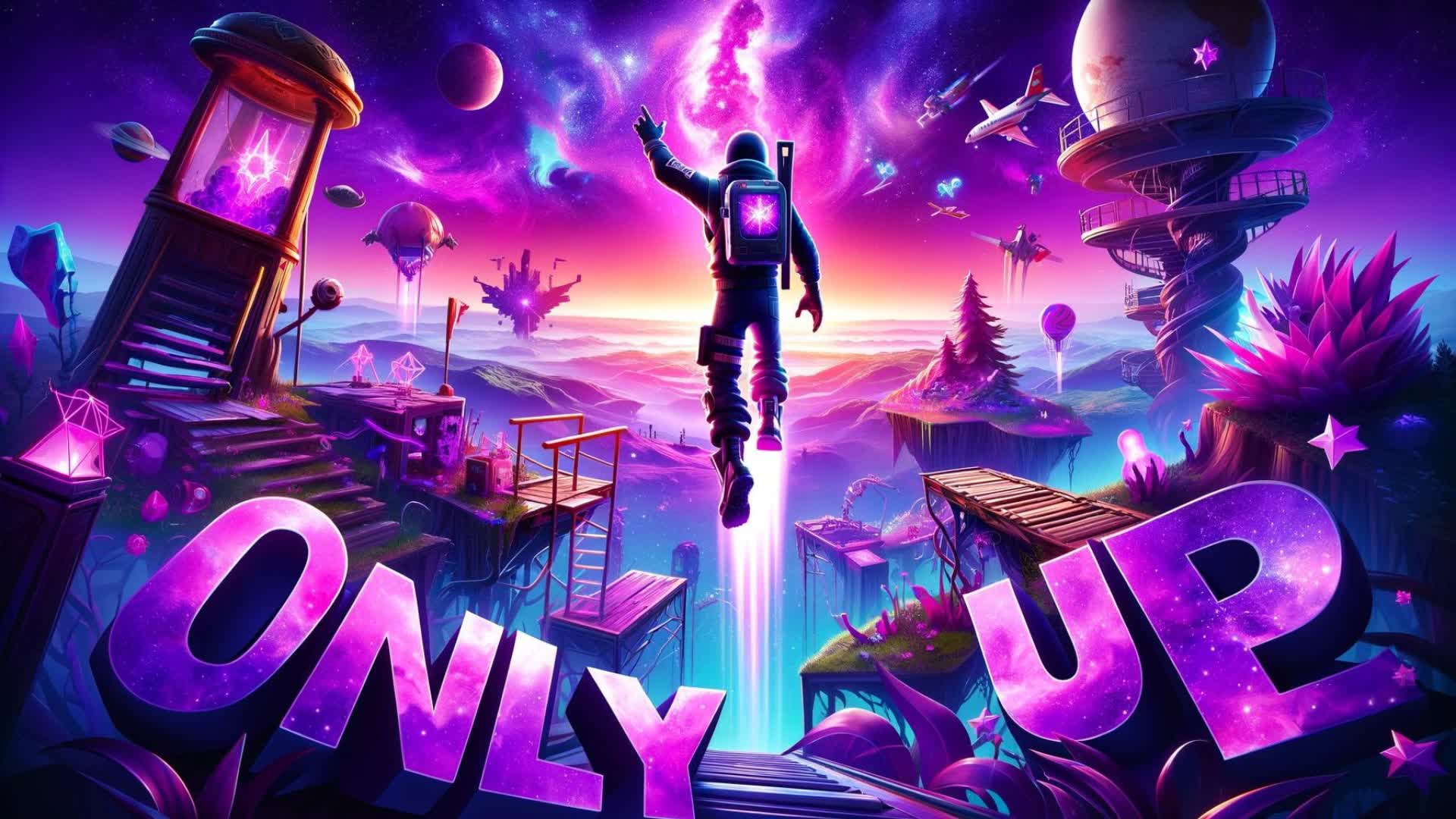 🚀ONLY UP-CHAPTER 5🚀 DEATHRUN ⭐ — Fortnite Creative map
