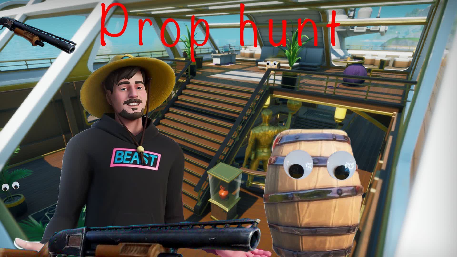 Yacht Prop Hunt — Fortnite Creative map