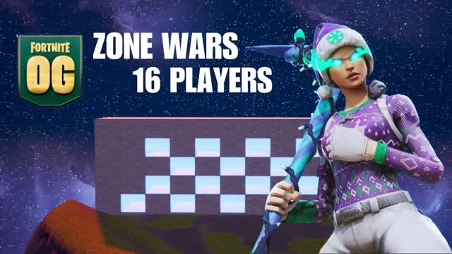 🌀OG DOWNHILL ZONE WARS🌀 — Fortnite Creative map cover art