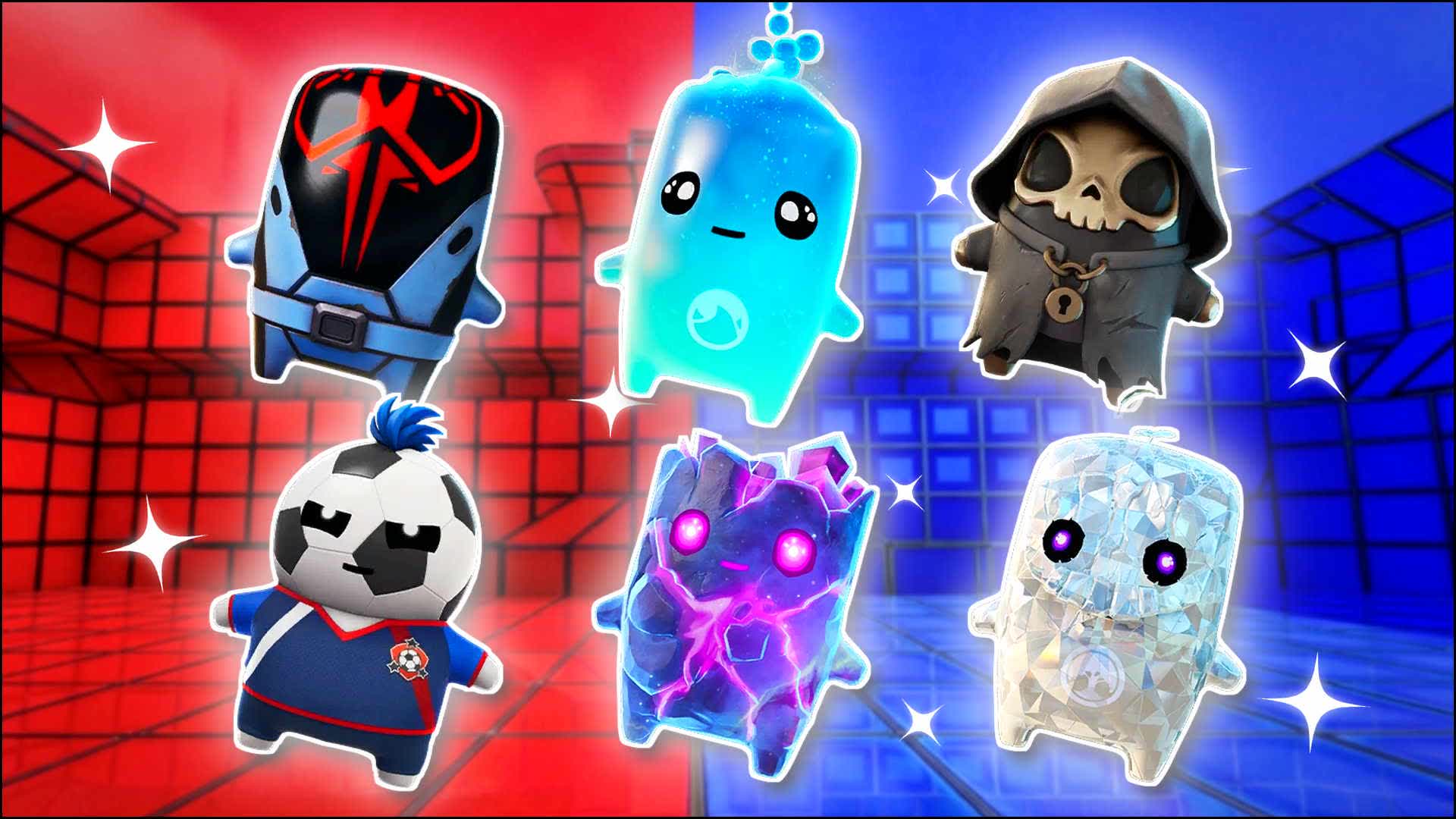 RED VS BLUE IRON PULSE 🔴🔵 — Fortnite Creative map