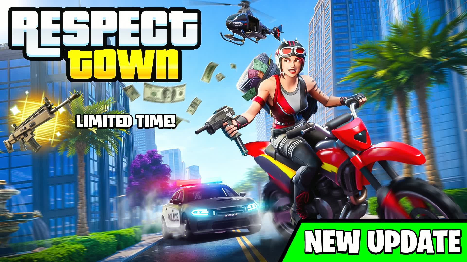 RESPECT TOWN⭐ريسبكت تاون — Fortnite Creative map