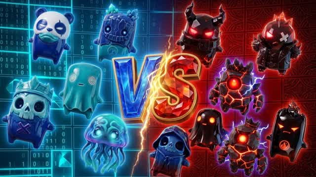 UPPER UNC RED VS BLUE UNC — Fortnite Creative map