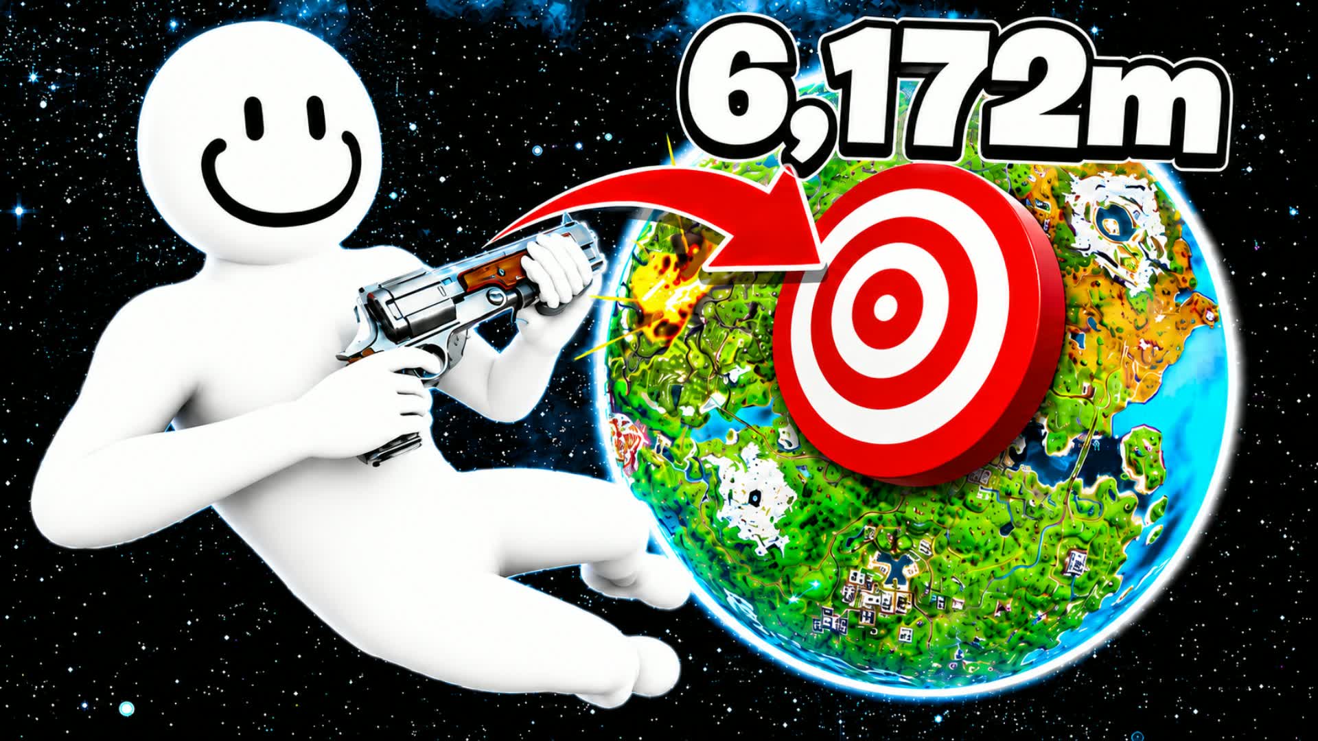 CRAZY TRICKSHOT PARKOUR 🎯 (80+ LEVELS) — Fortnite Creative map
