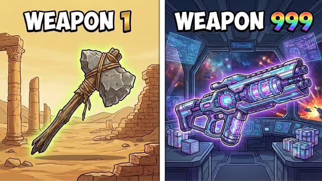 🔫 GUN GAME 💥 CHAOS RUMBLE — Fortnite Creative map cover art