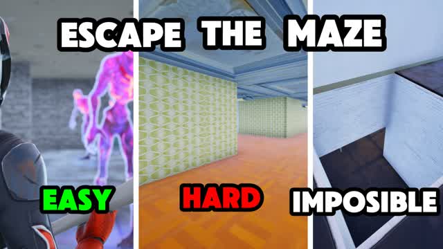 ESCAPE THE MAZE: ONE WAY OUT🧩 — Fortnite Creative map
