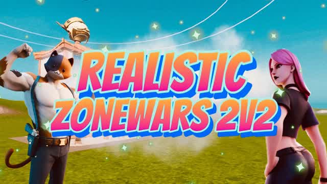 ZONE WARS 2v2 2V2 — Fortnite Creative map cover art