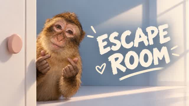 🐒 Monkey Escape Room — Fortnite Creative map cover art