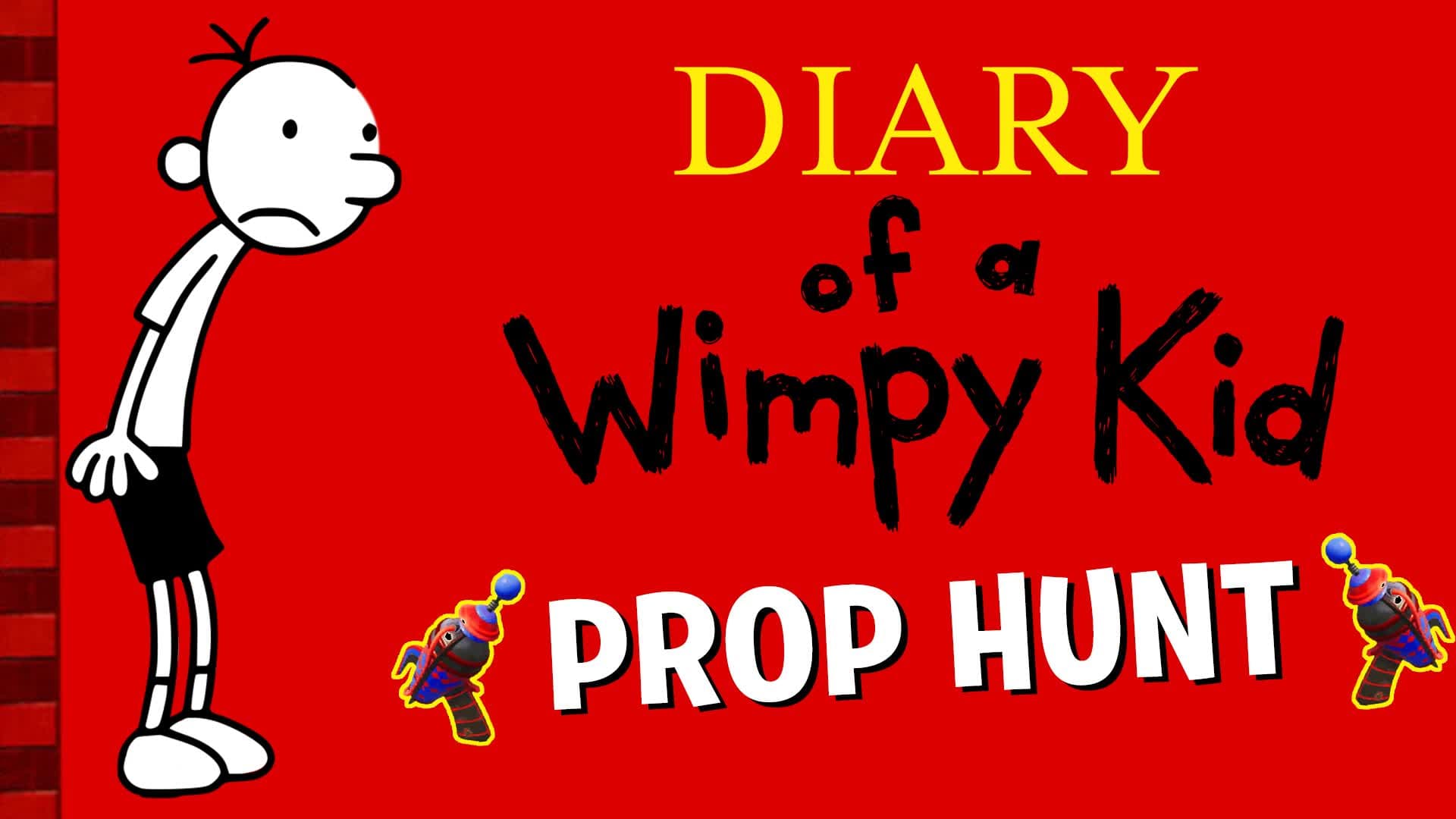 ✏️Diary of a Wimpy Kid - Prop Hunt⭐ — Fortnite Creative map