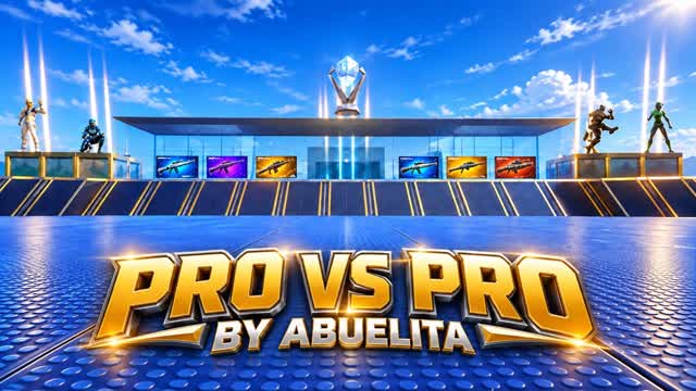 1v1 Pro vs Pro By Abuelita — Fortnite Creative map