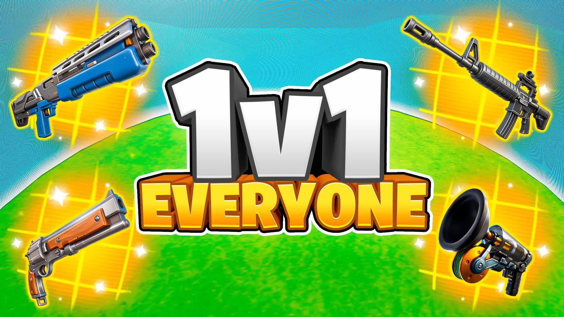 1v1 v EVERYONE Reload Solo (1v1v1) — Fortnite Creative map