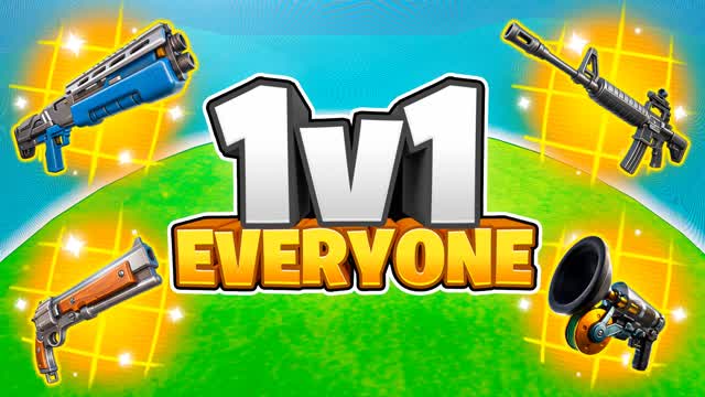 1v1 v EVERYONE Reload Solo (1v1v1) — Fortnite Creative map