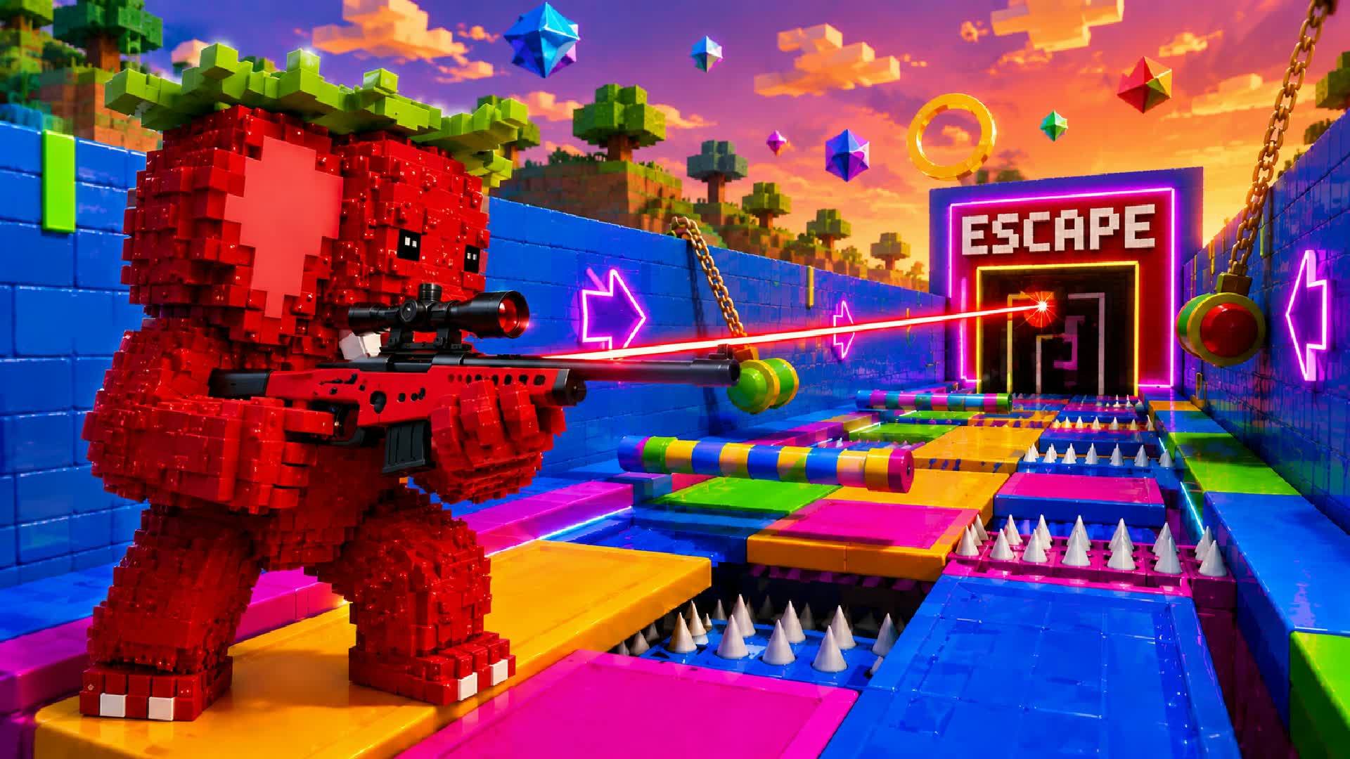 brainrot EXTREME CHALLENGE! UNC — Fortnite Creative map