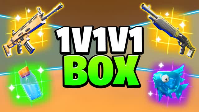 1V1V1 BOX FIGHTS 1V1 BOX PVP — Fortnite Creative map cover art