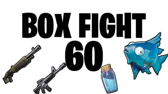 BOX FIGHT 60 — Fortnite Creative map cover art