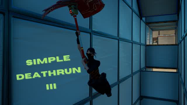 Simple Deathrun III — Fortnite Creative map cover art