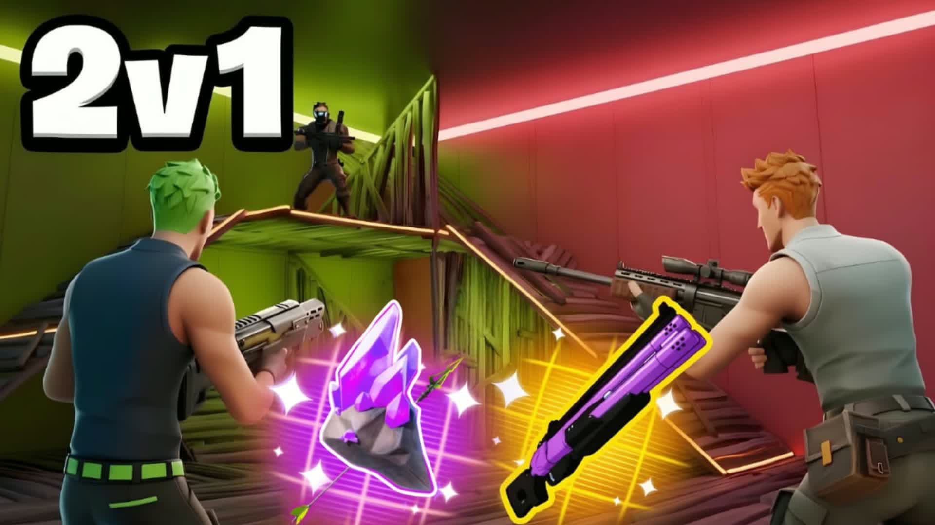 PIECE CONTROL 2V1 [2] TOKA — Fortnite Creative map