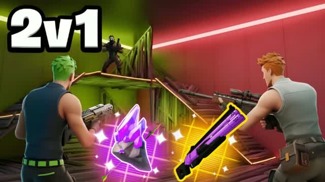 PIECE CONTROL 2V1 [2] TOKA — Fortnite Creative map