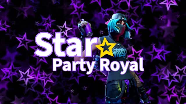 Star Party Royal 2.0 — Fortnite Creative map cover art