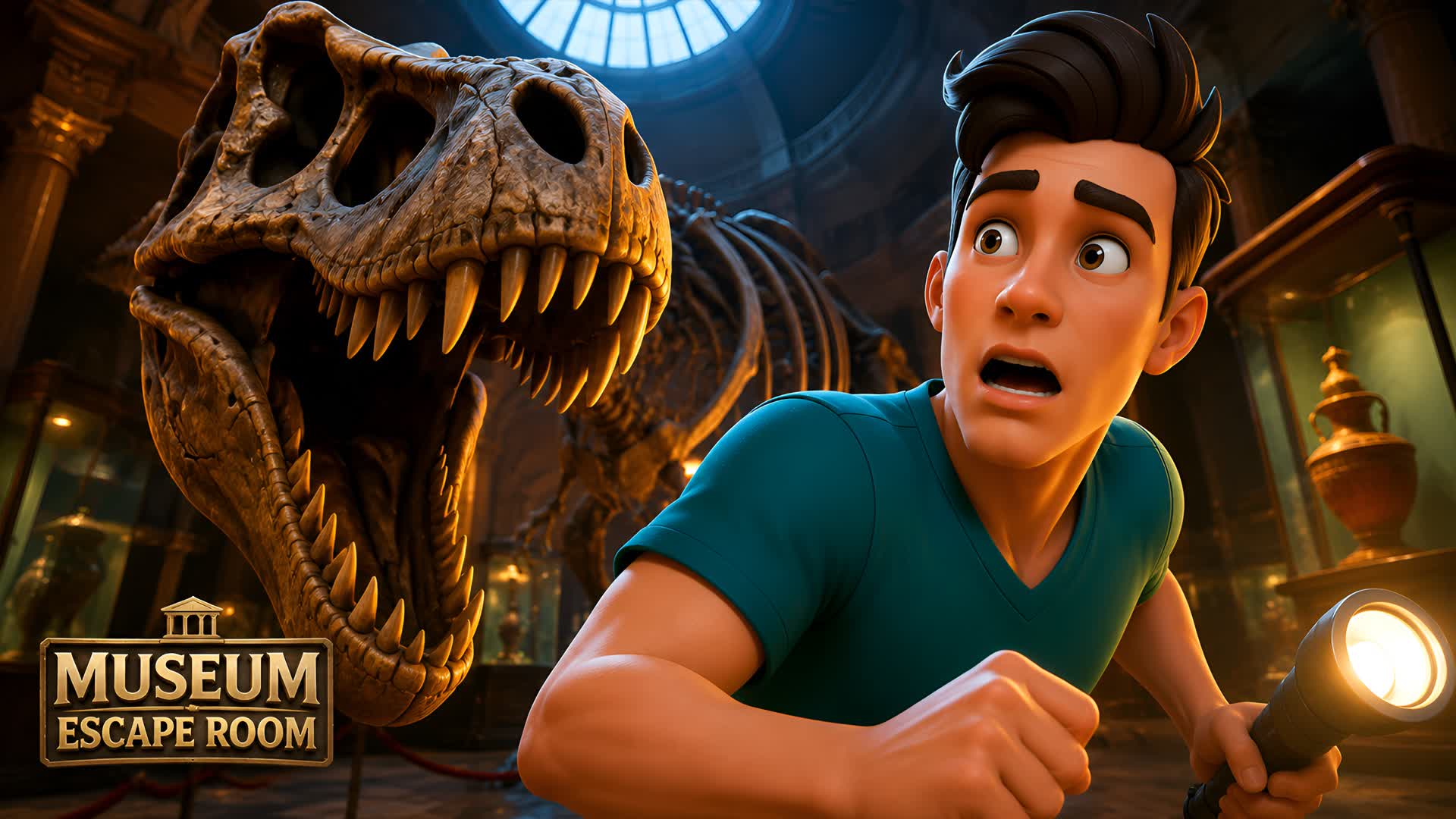 🏛️ Museum Escape Room — Fortnite Creative map