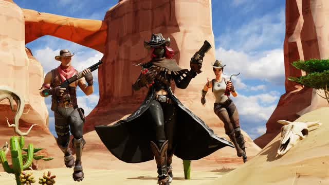 OG DESERT GUN GAME — Fortnite Creative map