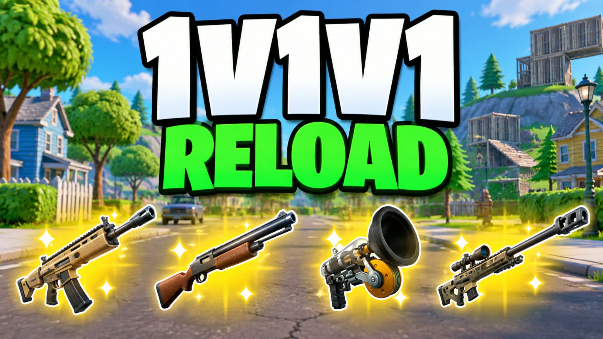 1X1 1C1 1V1 RELOAD — Fortnite Creative map