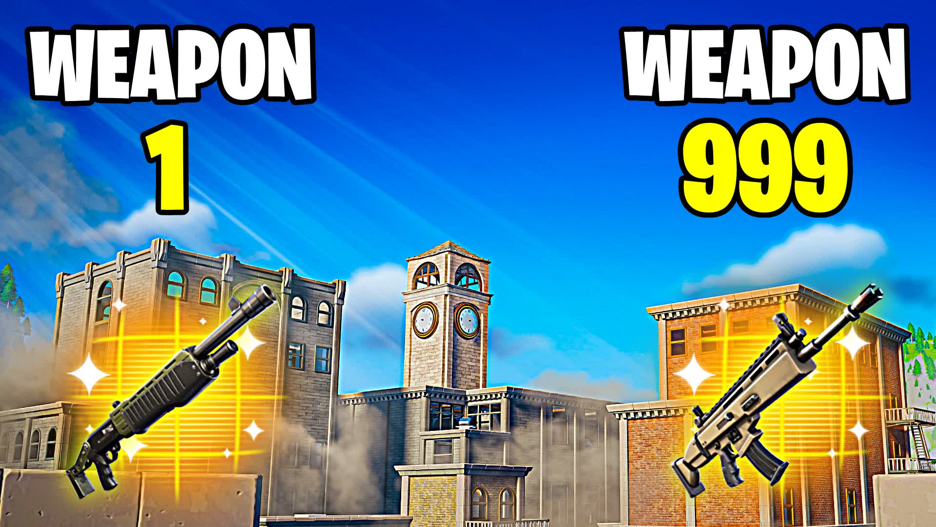CHAPTER 1 GUN GAME — Fortnite Creative map