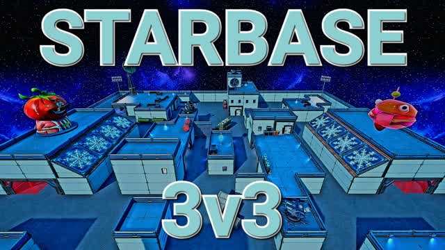 3v3 Zero Build - Starbase — Fortnite Creative map cover art