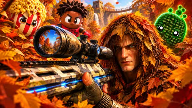 🍂Autumn Sprites Gun Game🎯 One Shot🔫 — Fortnite Creative map