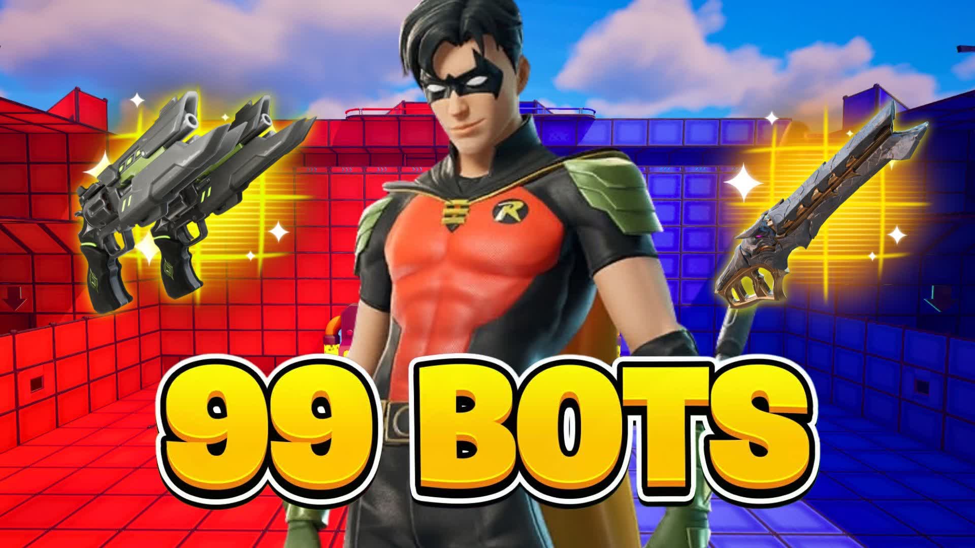 RvB 99BOTS BOSS BATTLE — Fortnite Creative map
