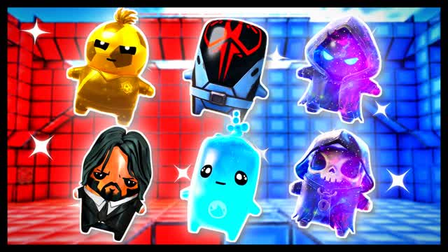 RED VS BLUE NITRO WARD 🔴🔵 — Fortnite Creative map