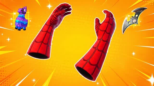 MAX SPIDER-MAN RED VS BLUE 3 🔴🔵 — Fortnite Creative map cover art