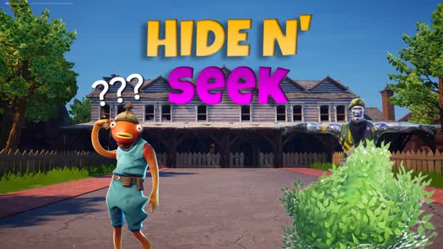Hide and Seek — Fortnite Creative map cover art