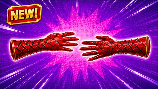 SPIDER-MAN Red vs Blue 🔥 Power Park — Fortnite Creative map cover art
