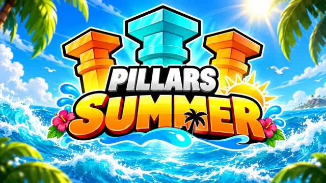 CLASSIC SUMMER PILLARS ☀️ — Fortnite Creative map cover art