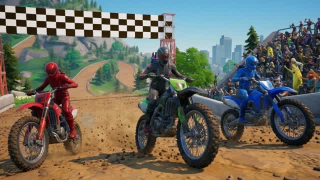Dirt Track Racing — Fortnite Creative map cover art