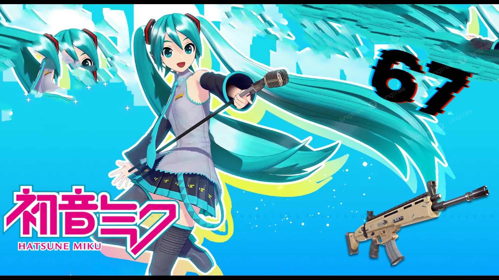 Miku Free For All Reload — Fortnite Creative map